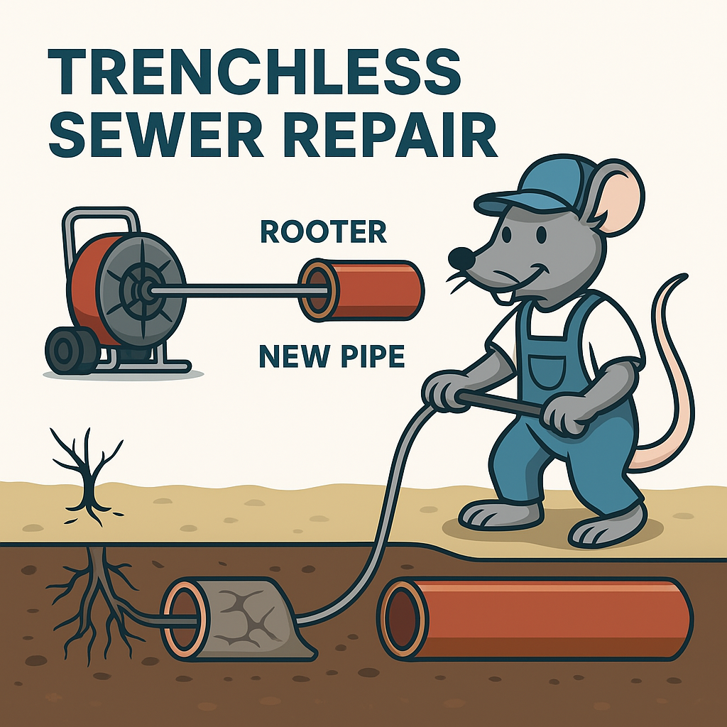 How a Root Rat and Trenchless Sewer Repair Can Save You Money